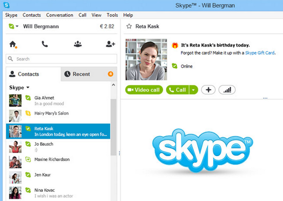 Skype App PC