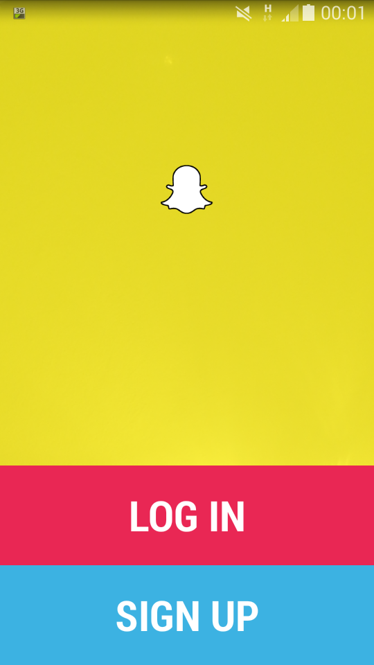 Snapchat Login